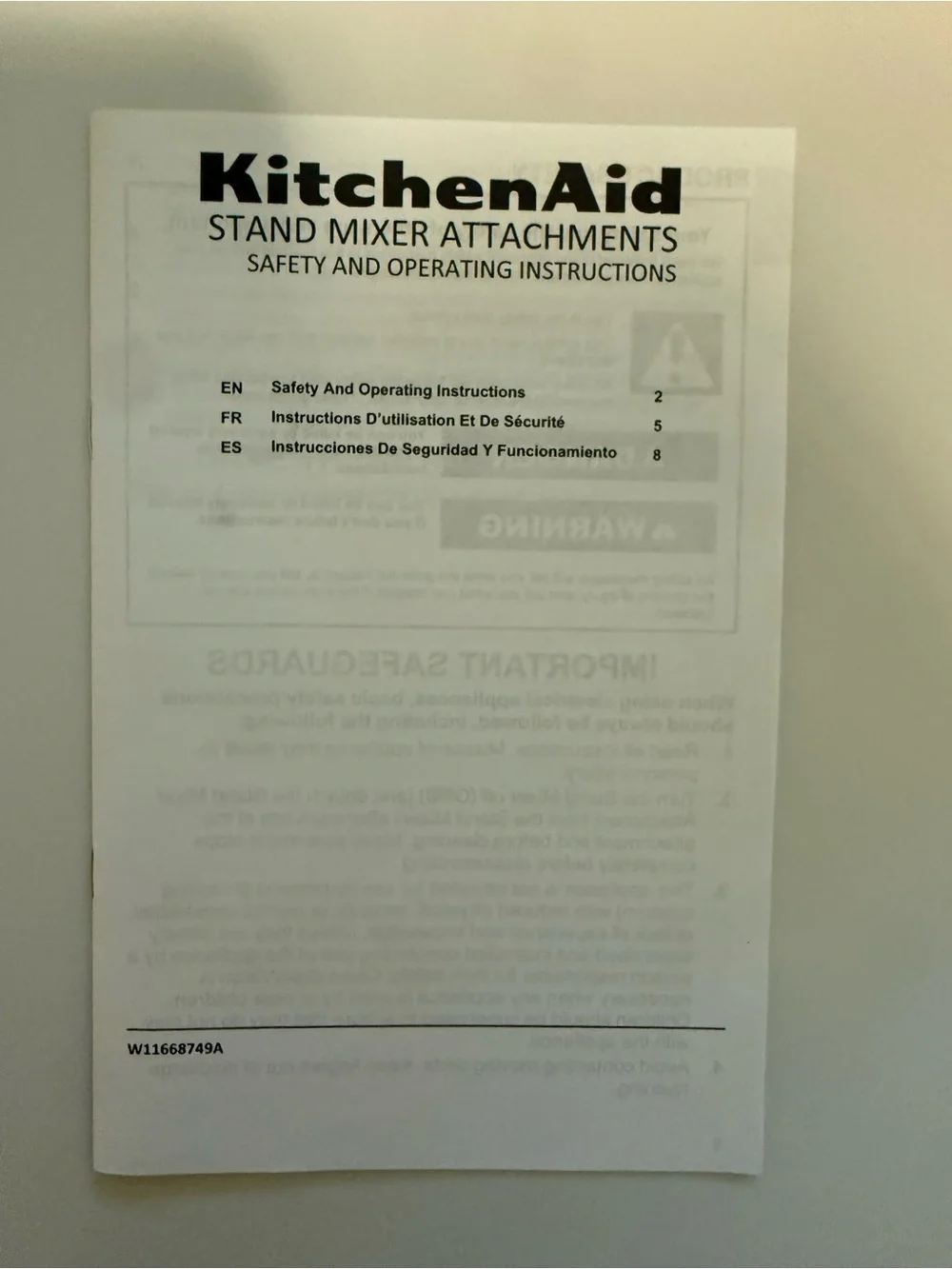 KitchenAid product features